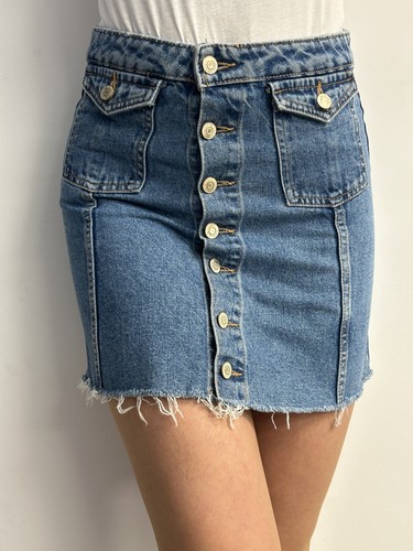 Jupe courte mini - , en
