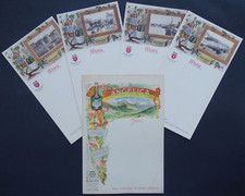 Lot de 5 menus anciens