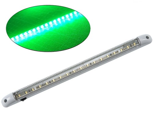 Barre led utilitaire 24v vert - barre,