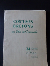 BRETAGNE  COSTUMES BRETONS AUX