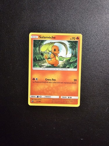 Carte pokémon salamèche 70 - salamèche, 1/70
