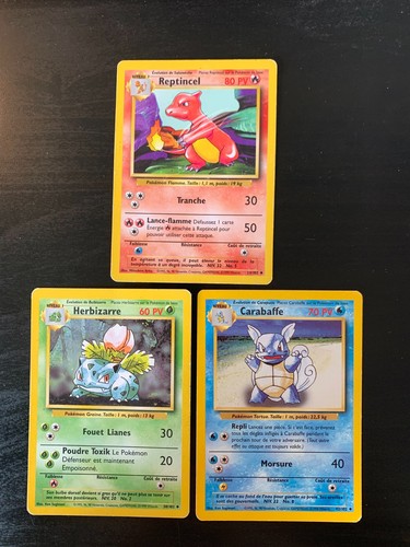 Lot cartes pokémon starters - lot,