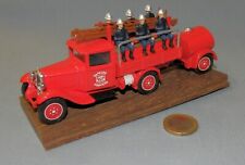 Micarola base Solido 1/43 : Citroën C4F Transport de troupe Sapeurs Pompiers