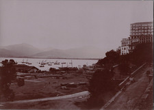 Algérie, le port de Bougie (Béjaïa) Vintage print, tirage d'époque Tirage