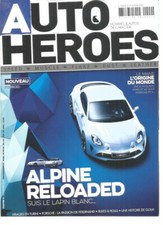 AUTO HEROES N°02 BUGATTI CHIRON / TATRA / VOLVO P1800 / ALPINE RELOADED / GOUX
