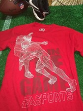 EA Sports It's In The Game Football NFL NCAA  Shirt Youth Medium 10/12 c26