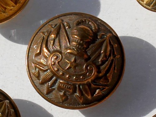 Rare bouton uniforme militaire - bouton,