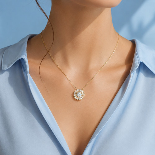 Collier diamants tapers - tapers, et