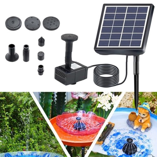 Kit pompe fontaine solaire - de,