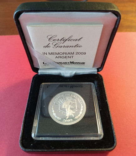 Médaille mémoriam 2009 en - in,