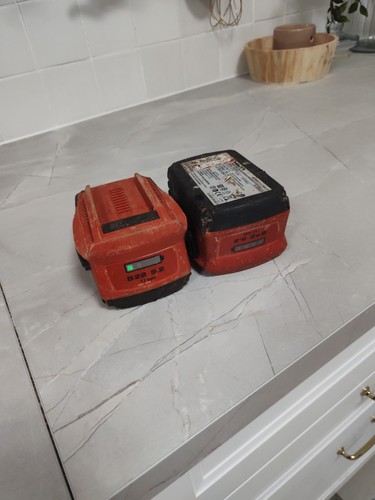 Lot batteries hilti b 22 - batteries,