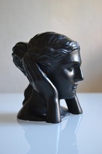 sculpture buste céramique femme Grecque Antique