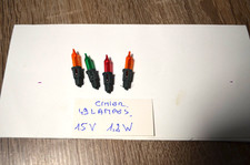 4 ampoules de rechange 15V