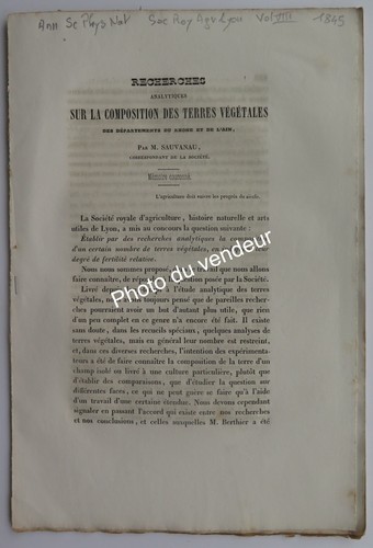 Géologie-Pédologie