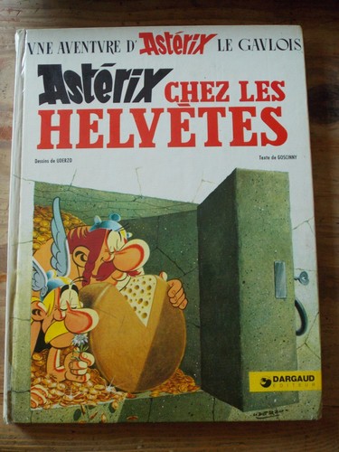 Asterix chez les - asterix, helvetes