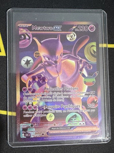 Carte pokémon mewtwo - carte, ex