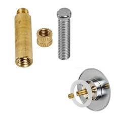 Tige réglable laiton m8 - réglable, en