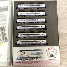 Lot de 6 voitures modèle train express limité Hello Kitty Haruka série JR...
