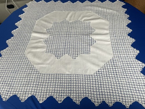 Nappe carrée lin - en,