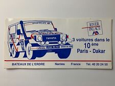 STICKER TOYOTA RIVER PALACE