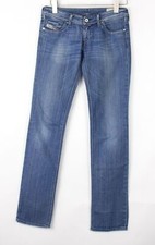 DIESEL Femme Lowky Straight Slim Stretch Jeans Taille W27 L34
