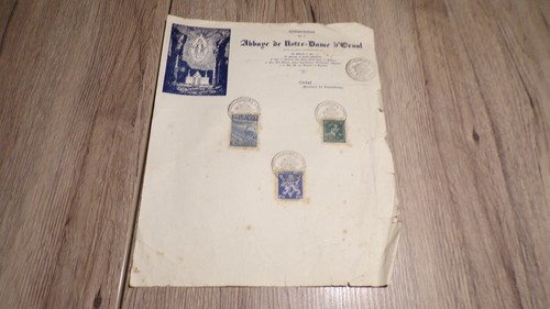Document philatélique 1948 - document,