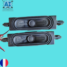 Paire de haut-parleurs + Interrupteur pour télé HAIER LEU40V300S (Ref0105)