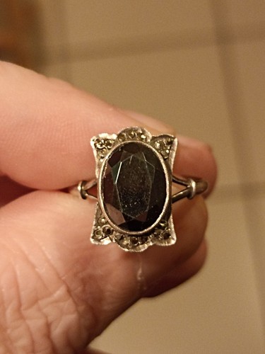 Bague ancienne argent - bague,