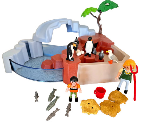 Playmobil 4013 zoo bassin - playmobil,