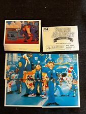 LOT 54 STICKERS VIGNETTES PANINI POLICE ACADEMY WARNER 1991 RARE COLLECTOR
