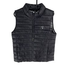 Gilet Matelassé Noir US Polo