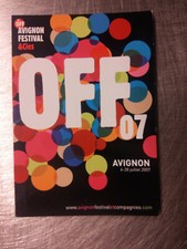 FESTIVAL AVIGNON OFF 2007
