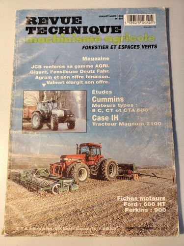 Revue technique tracteur case - tracteur,