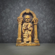 Bas relief religieux vintage