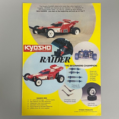 Kyosho raider voiture - raider,