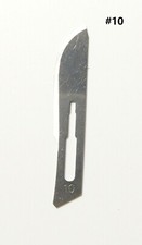 lot 10 lames scalpels de precision n°10 neuf dans emballage individuel