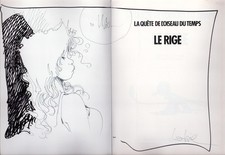 LOISEL . LA QUÊTE DE L'OISEAU DU TEMPS N°3 . REEDITION . 1991 + DEDICACE .