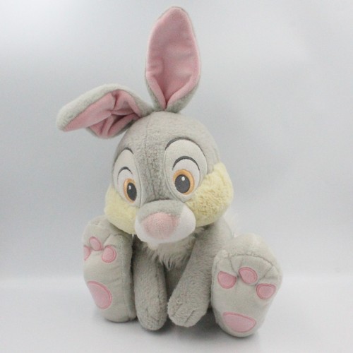 Peluche lapin gris - , pan-pan