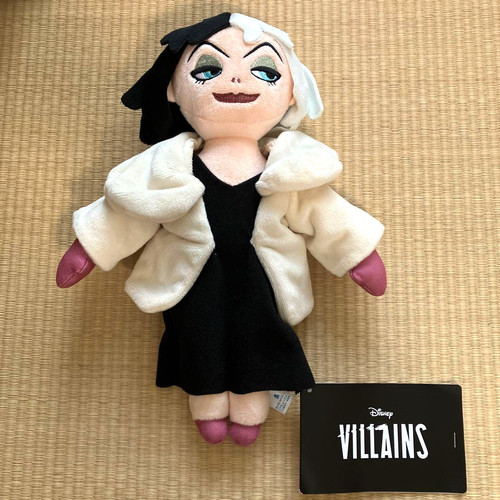 Peluche cruella vil disney - peluche, de