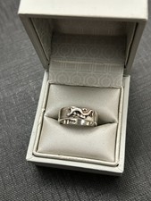 belle bague argent massif