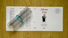 Jaquette Album ZOLA La Pléiade Impression Haute Qualité (1 Rhodoïd offert)