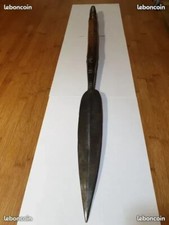 Superbe lance en fer forgé de collection - Origine Afrique 