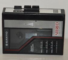 WALKMAN Baladeur SANYO Stereo cassette player Graphic Equalizer MGP 17 vintage