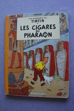 TINTIN  - LES CIGARES DU PHARAON  -  1955  -