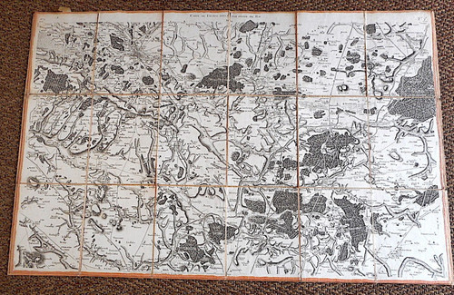 Carte map cassini xviii - cassini, n°