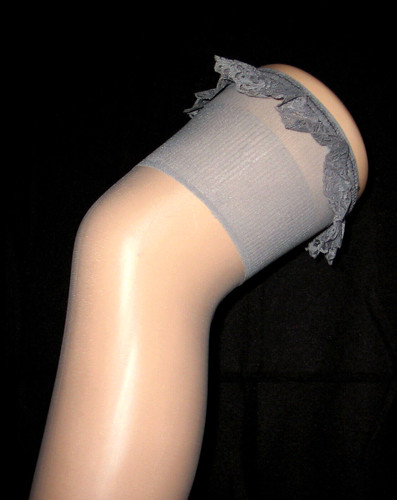 Bas gris top - up, 4