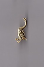 pin's animaux / Oie (doré) hauteur: 2,4 cm