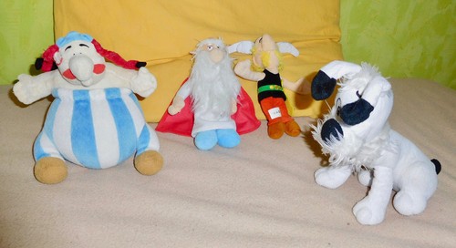 Lot peluches asterix - lot,