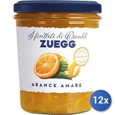 12X Multipack Zuegg Confiture Gr 320 Oranges Amères