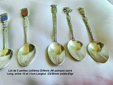 5 Petites cuillères Vintage